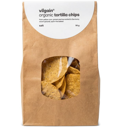 Vilgain Tortilla Chips BIO – solené 90 g