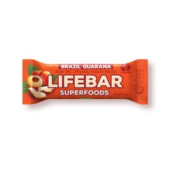 LifeFood - Tyčinka Lifebar brazilská s guaranou BIO, RAW, 47 g CZ-BIO-001 certifikát