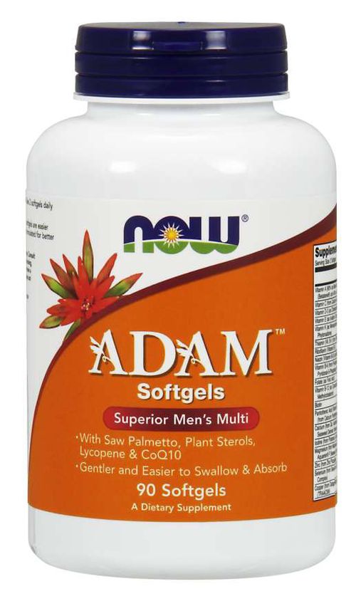 Now® Foods NOW Adam, Multivitamin pro muže, 90 softgels