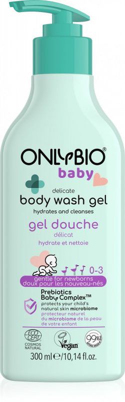 OnlyBio - Jemný mycí gel pro miminka, 300 ml