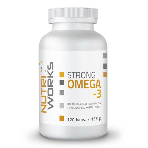 NutriWorks Strong Omega 3 120 kapslí