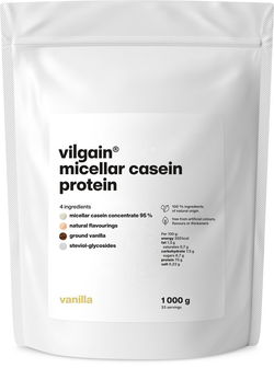 Vilgain Micellar Casein Protein – vanilka 1 000 g
