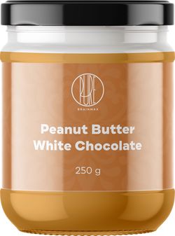 BrainMax Pure Peanut Butter White Chocolate (arašídové máslo s bílou čokoládou) 250 g