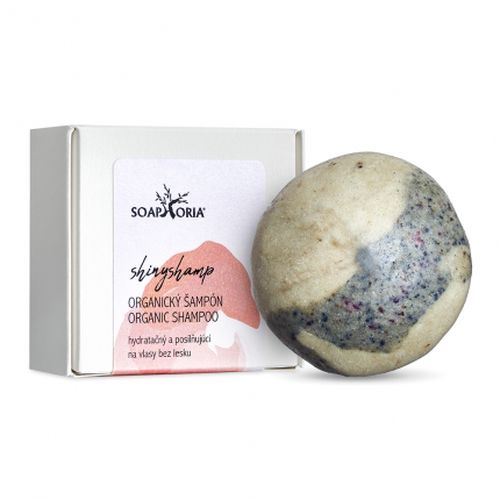 Soaphoria Přírodní tuhý šampon - ShinyShamp, 60g