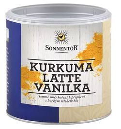 Sonnentor Kurkuma Latte - vanilka 230 g *CZ-BIO-001 certifikát