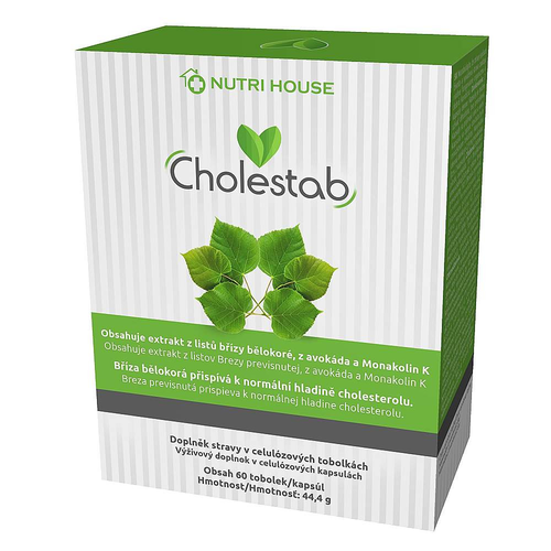 Nutrihouse Cholestab 60 tobolek