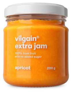 Vilgain Extra džem – meruňka, bez přidaného cukru 200 g