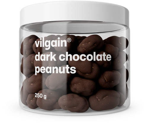 Vilgain Arašídy v čokoládě – hořká čokoláda 250 g