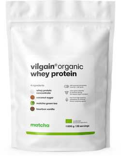 Vilgain Whey Protein BIO – matcha 1 000 g