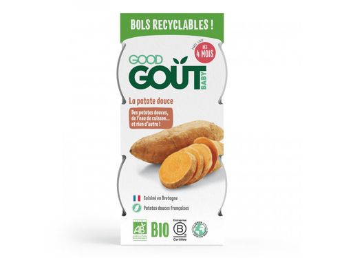 Good Gout - Batátové pyré BIO, 2x120 g *CZ-BIO-001 certifikát