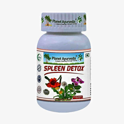 Planet Ayurveda Spleen Detox 500 mg – ájurvédská směs bylinných extraktů, 60 kapslí