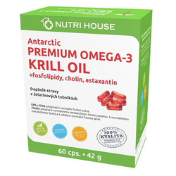 Nutrihouse antarctic premium omega-3 krill oil 60 cps.