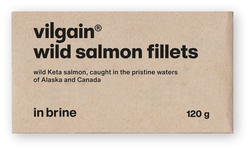 Vilgain Filety z divokého lososa – ve slaném nálevu 120 g