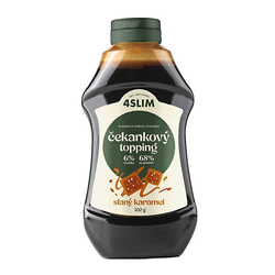 4slim Čekankový topping slaný karamel 700g