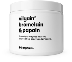 Vilgain Bromelain & Papain – 90 kapslí