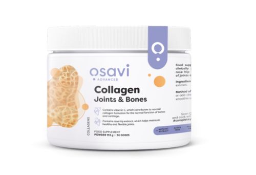 Osavi Collagen Peptides Joints & Bones, kolagen (zdravé klouby a pevné kosti), 153 g