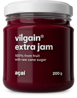 Vilgain Extra džem – Acai s třtinovým cukrem 200 g