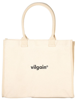 Vilgain Shopping Tote Bag – natural white