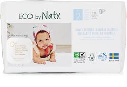 ECO by Naty Naty - Plenky Mini 3-6 kg (33 ks)